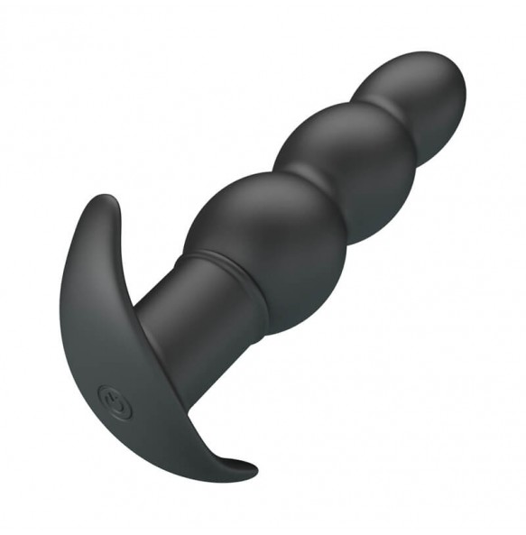 Pretty Love - Aeaeas Vibrating Anal Plug Massager (Battery - Black)